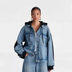 Jean Jacket HOODIE is a MUST HAVE.